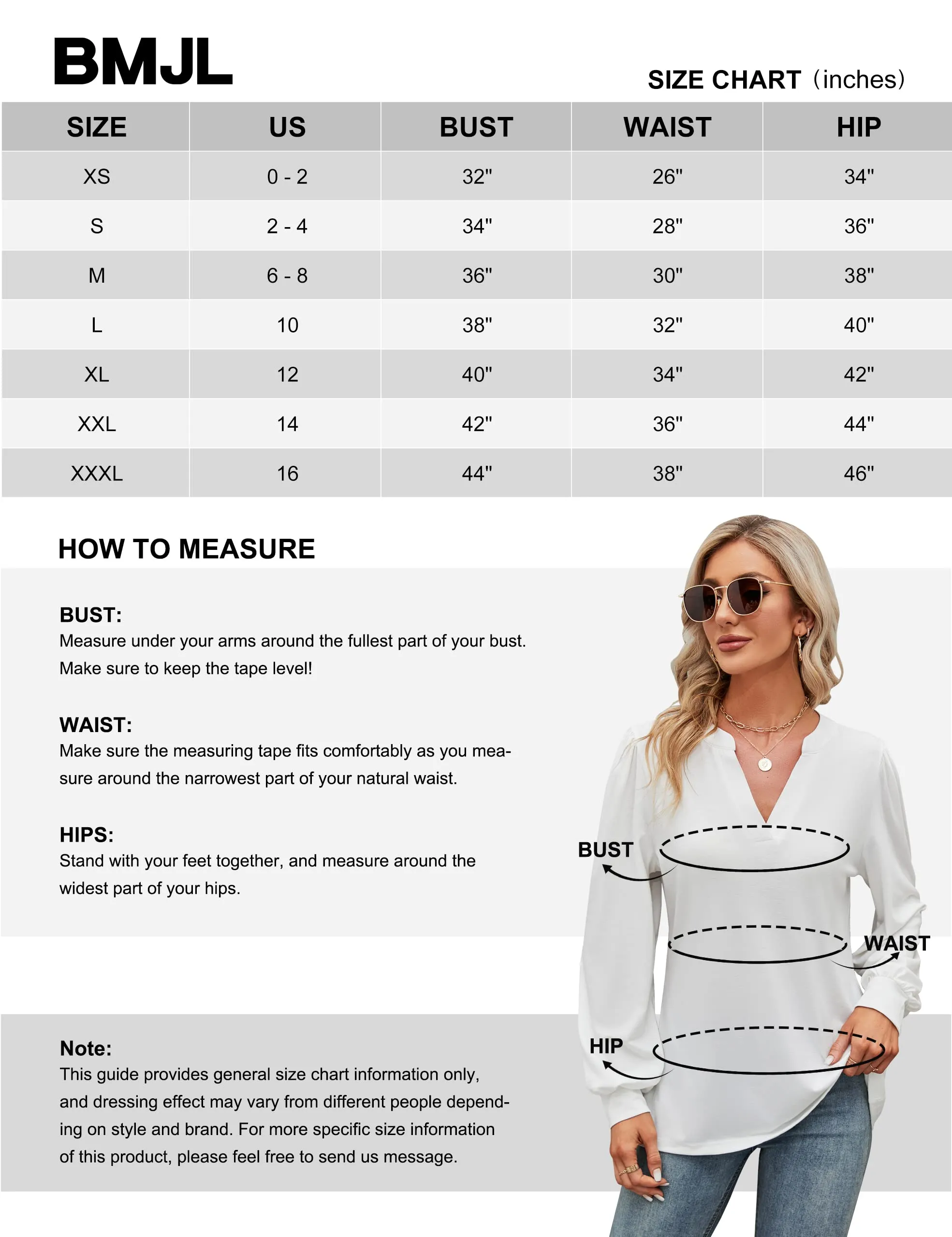 BMJL Womens Work Blouse Dressy Business Casual Tops Long Lantern Sleeve V Neck Office Fall Shirt