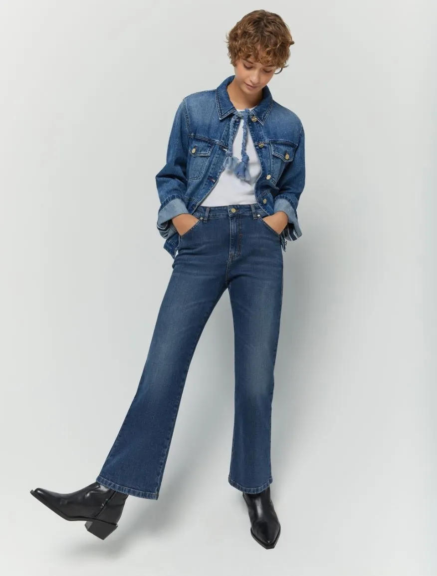IBLUES Denim Bootcut Jeans