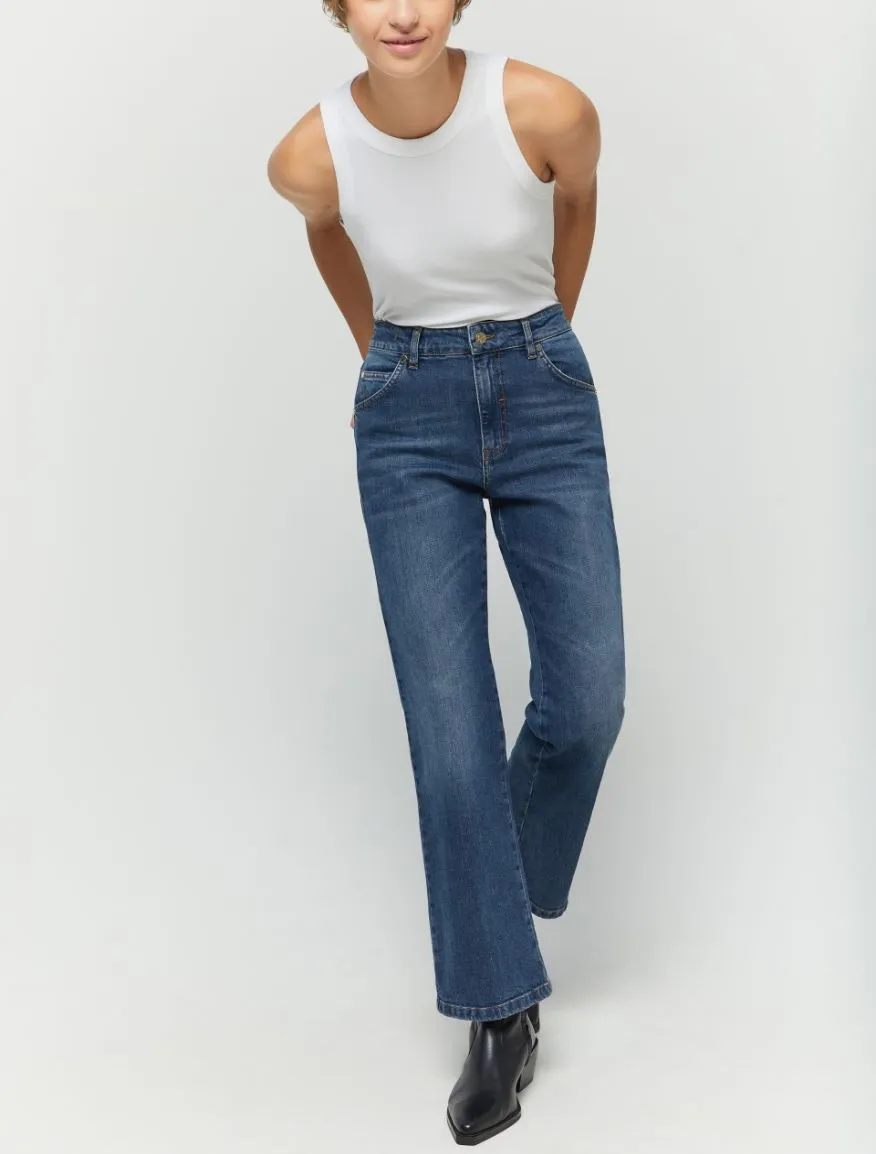 IBLUES Denim Bootcut Jeans