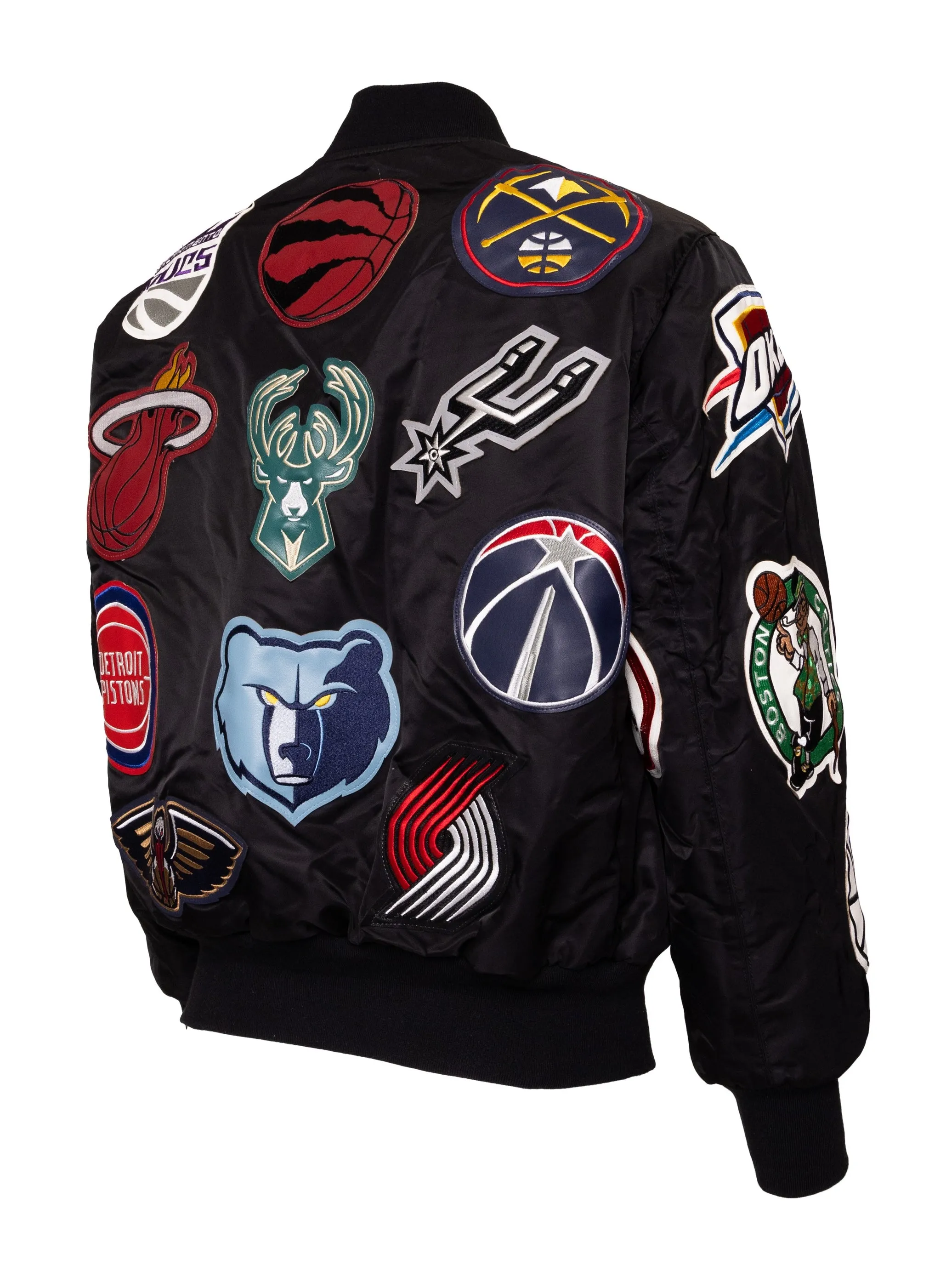 MEMPHIS GRIZZLIES x NBA COLLAGE REVERSIBLE BOMBER COLOR
