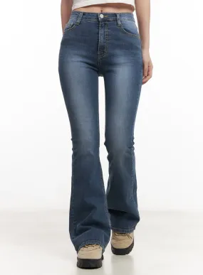 Misha Washed Bootcut Jeans CM531
