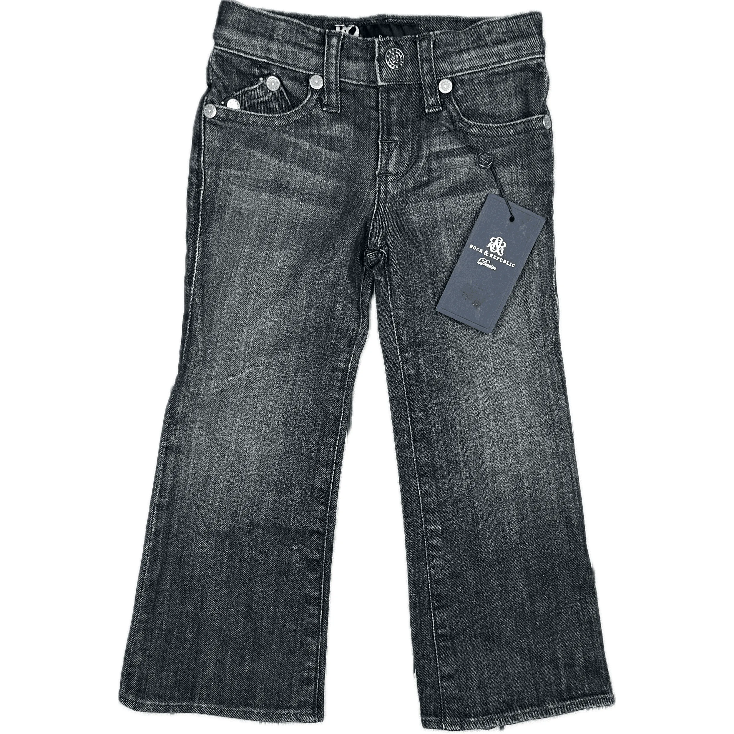 NWT- Rock & Republic Kids 'Bernie' Bootcut Jeans Size- 3T