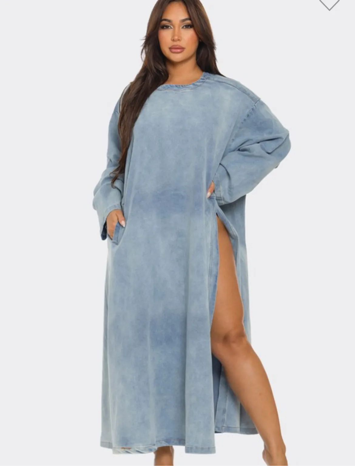 Remi denim dress